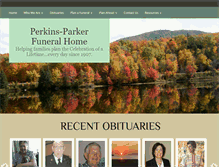 Tablet Screenshot of perkinsparker.com